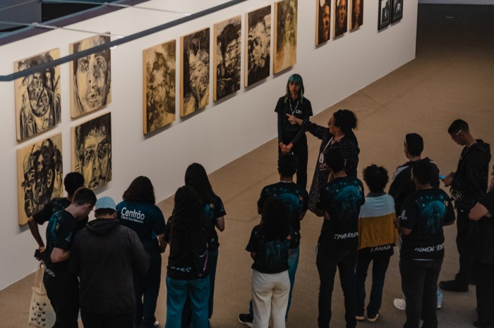 Visitas educativas aproximam alunos da arte no Museu Nacional da República