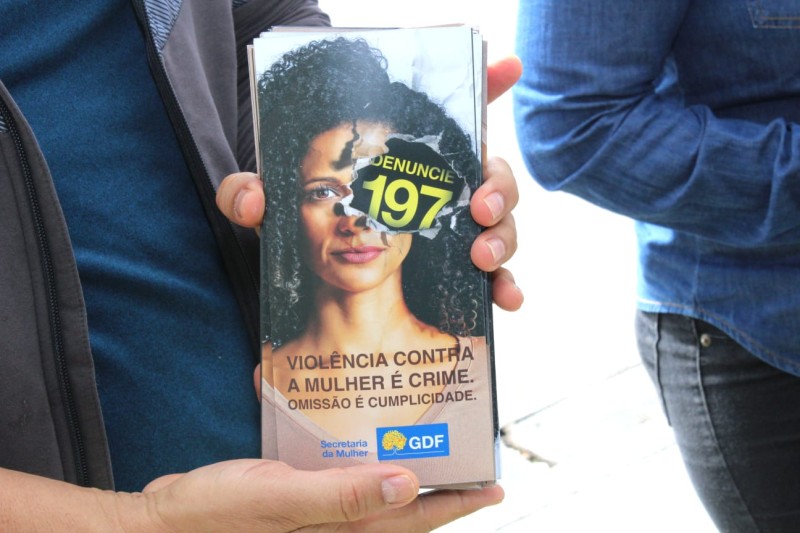 Ação de orientação para mulheres movimenta Rodoviária do Plano Piloto