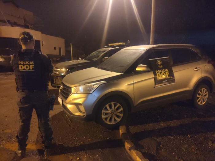 DOF recupera veículo objeto de crime no estado de São Paulo