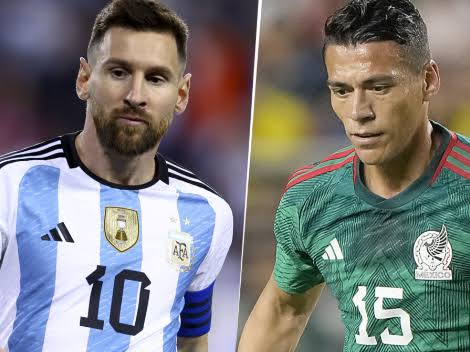 Duelo decisivo entre Argentina e México hoje às 15h (MS)