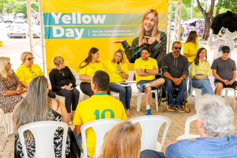 Yellow Day promove conscientização sobre a doença lipomielomeningocele