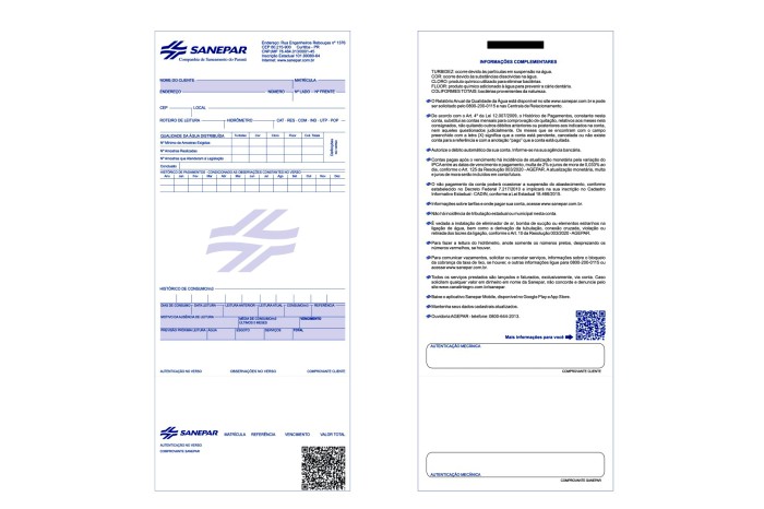 Conta da Sanepar poderá ser paga via Pix a partir desta semana