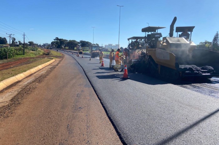 Com viadutos prontos, duplicação da BR-277 em Cascavel chega a 70,8% de execução