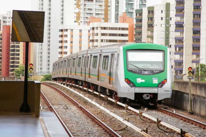 Metrô não vai circular neste domingo (2) para manutenção