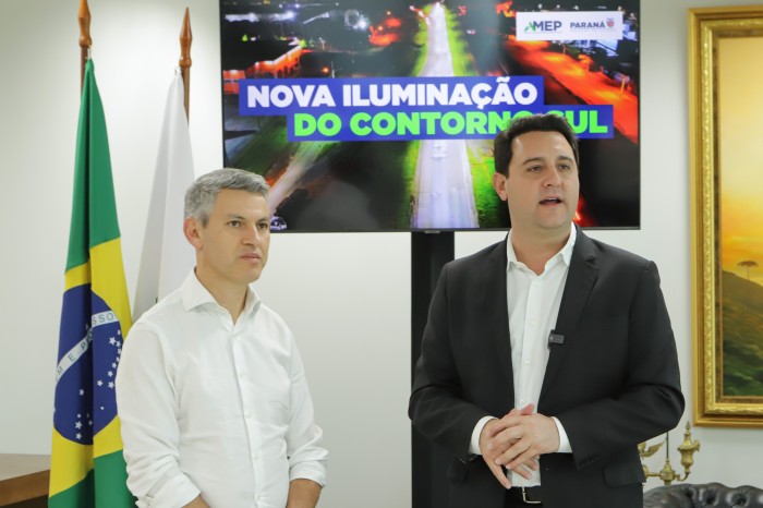 Governo do Estado conclui obra de iluminação do Contorno Sul de Curitiba