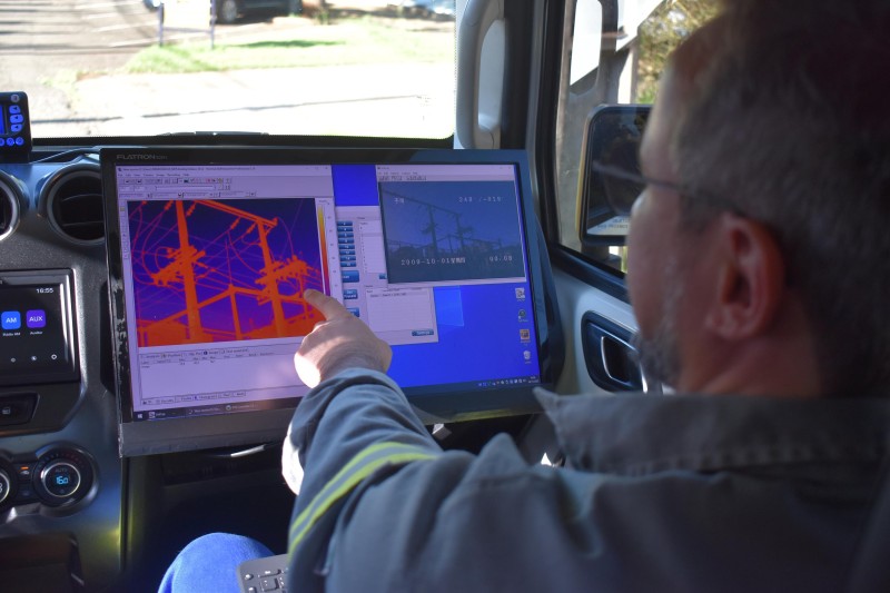 Copel usa dispositivos tecnológicos como aliados na inspeção de redes elétricas