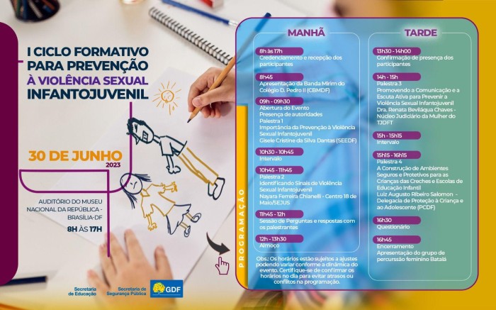 Educadores são capacitados para prevenção à violência sexual infantojuvenil