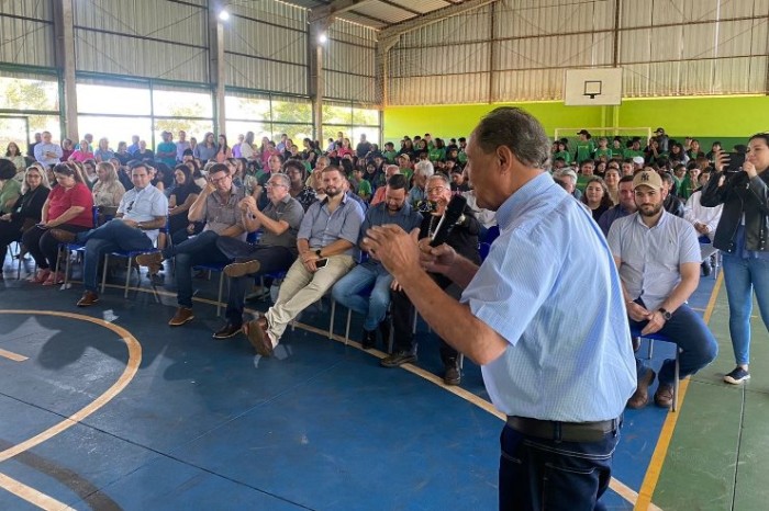 Escola recebe reforma em Itaporã após pedido de Zé Teixeira