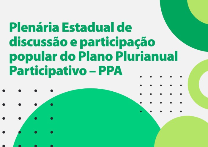 Assembleia Legislativa sedia debate do PPA Federal na próxima sexta-feira (07)