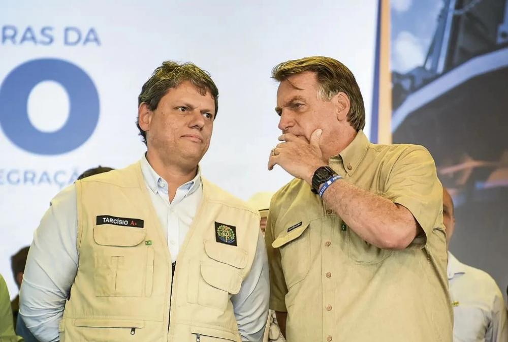 O que Bolsonaro sentiu ao ser ‘traído’ por Tarcísio de Freitas 