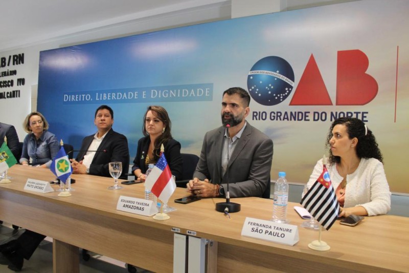 Encontro entre Abema, OAB e ABDEM em Natal/RN - Foto por: Asscom Idema