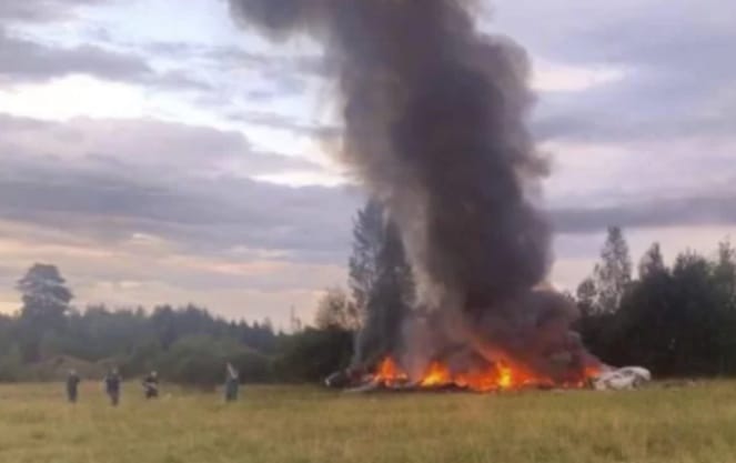 Morre em queda de avião líder mercenário do grupo Wagner na Rússia