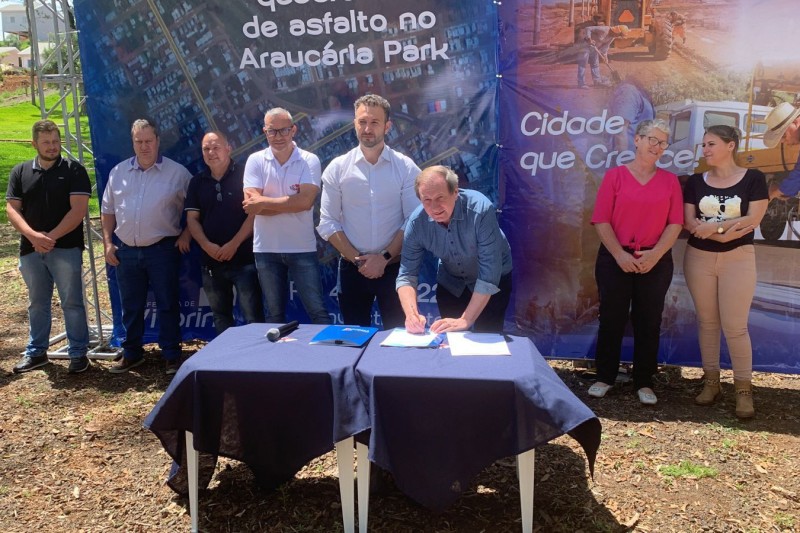 Com recursos do Estado, cinco municípios investirão R$ 23 milhões em melhorias urbanas