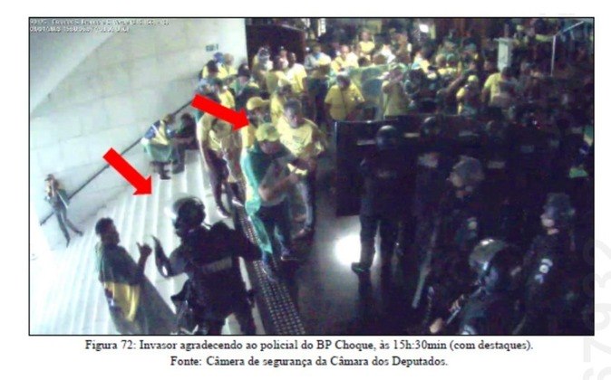 Atos 8 de janeiro: Moraes conclui relatório da ação penal de primeiro réu