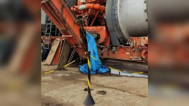 Trabalhador morre triturado em máquina na MS 320