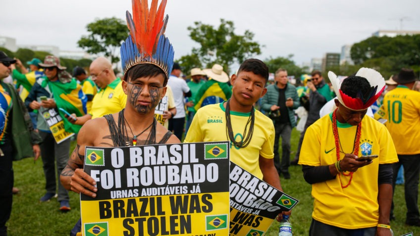 Tribos Xavante, Enawene Nawe e Kaiapó se reunem em Ato de Protesto