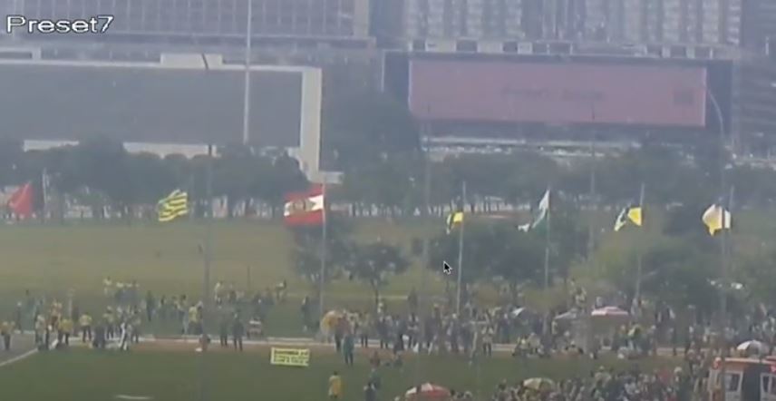 GSI divulga novas imagens do dia da invasão aos Três Poderes em 8 de janeiro