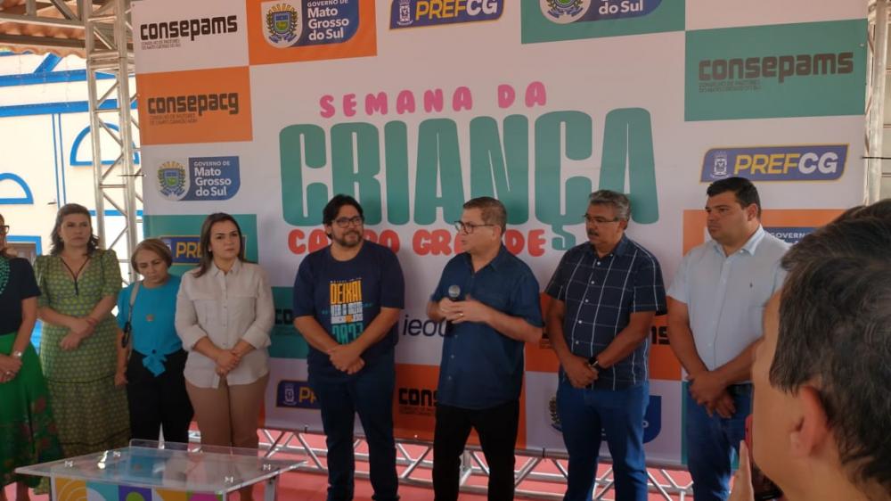 Adriane Lopes destaca ações para combater a violência durante lançamento da Semana da Criança