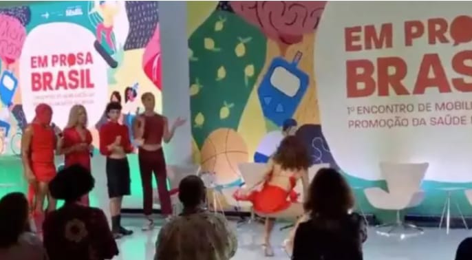 Vídeo: deputado denuncia evento do Ministério da Saúde que teve dança sensual