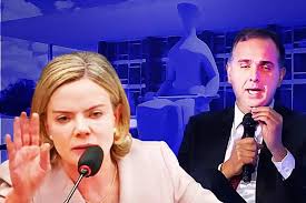 Gleisi ataca Pacheco, provoca racha e marca início de tramitação de PEC no plenário