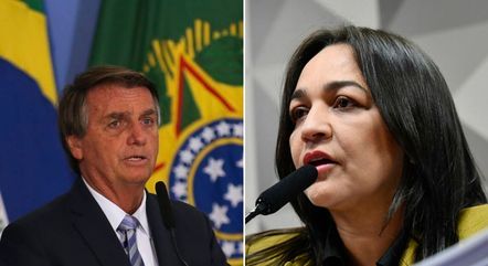 Bolsonaro chama Eliziane Gama de ‘desqualificada’ em evento em Goiânia