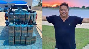 Avião carregado com meia tonelada de drogas invade fazenda do cantor Leonardo e dois são mortos em confronto