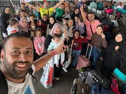 Brasileiros em Gaza cruza a fronteira com o Egito