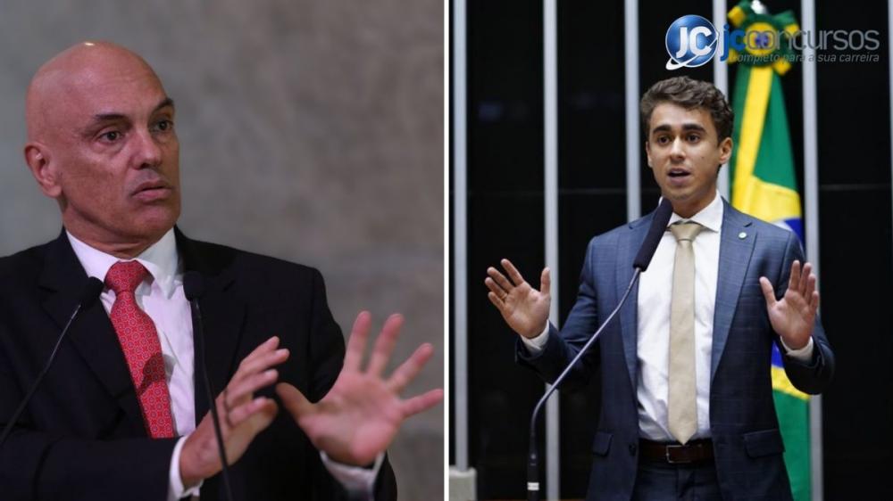 Nikolas reage a decisão de Moraes que manda soltar quatro réus após morte de Cleriston