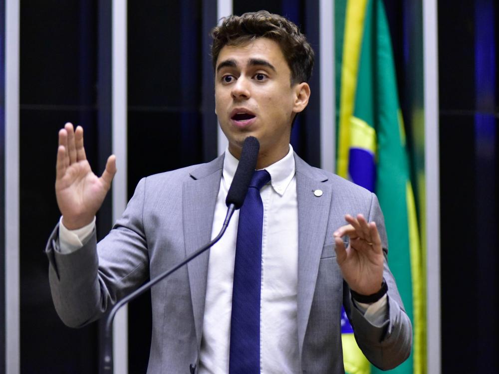 Contra Dino no STF, Nikolas faz convocação para protesto