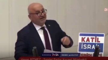 Após desejar 'ira de Deus' a Israel e infartar, deputado turco integra partido pró-Hamas