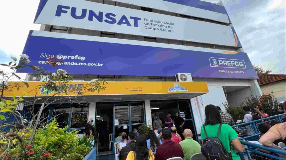 Funsat oferece 2.242 vagas de emprego nesta terça-feira