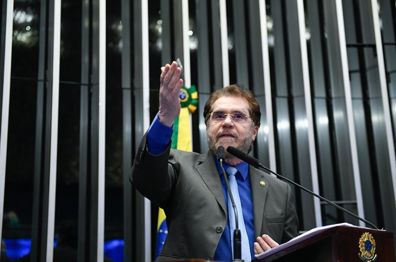 Plínio Valério é o autor da PEC 13/2019, que permite alíquotas de IPTU distintas, no caso de adoção de medidas ambientalmente sustentáveis, assim como isenção de áreas com vegetação nativa | Roque de Sá/Agência Senado