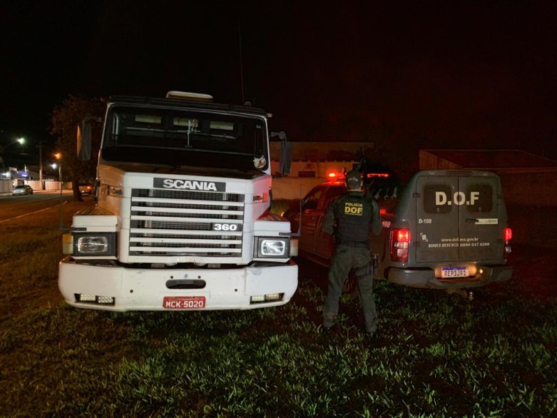 DOF recupera carreta de proprietário que foi mantido em cativeiro em Goiás