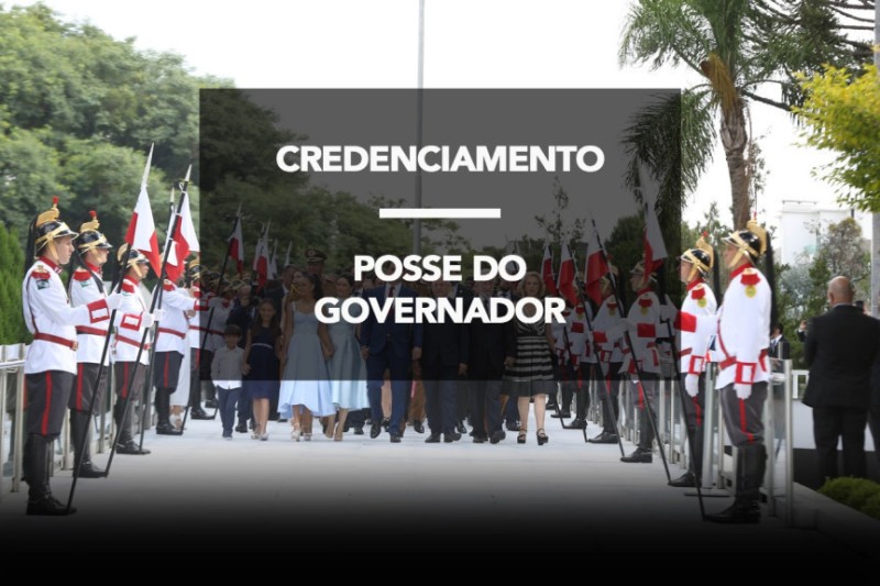Credenciamento: Posse governador e vice-governador