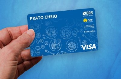 Beneficiários do Prato Cheio precisam retirar cartão nas agências do BRB