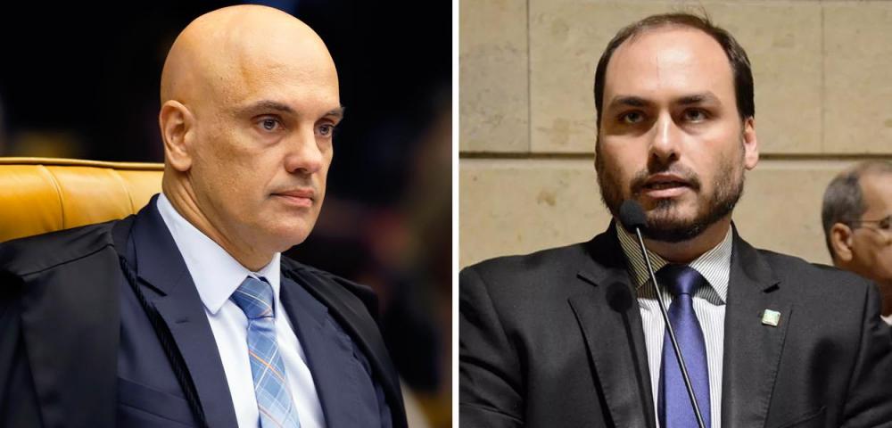 Moraes autoriza Carlos Bolsonaro acessar inquérito da PF sobre ‘Abin paralela’
