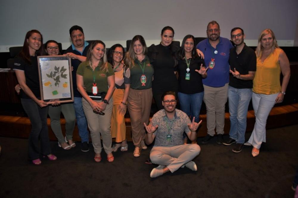 Equipes do Núcleo de Educação Ambiental do Bioparque Pantanal (NEA) e do Centro Estadual de Atendimento Multidisciplinar para Altas Habilidades/Superdotação – CEAM/AHS