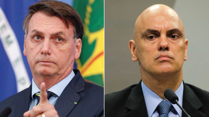 Bolsonaro pede afastamento de Moraes por suposta tentativa de golpe