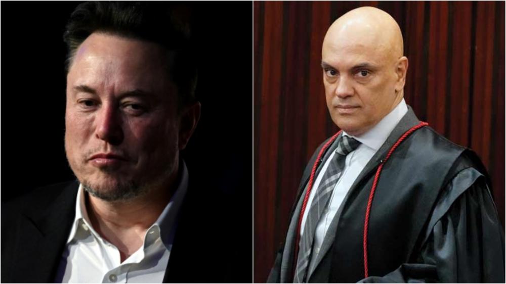 Pesquisa indica que quase 70% das menções nas redes criticaram o STF no embate entre Musk e Moraes
