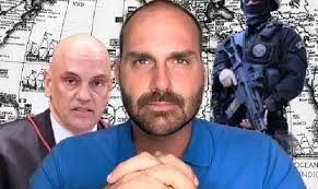 Eduardo Bolsonaro alerta sobre risco de prisão em vídeo nas redes sociais
