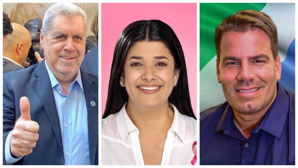 Pesquisa indica Puccinelli em primeiro lugar, seguido por Rose Modesto e Capitão Contar