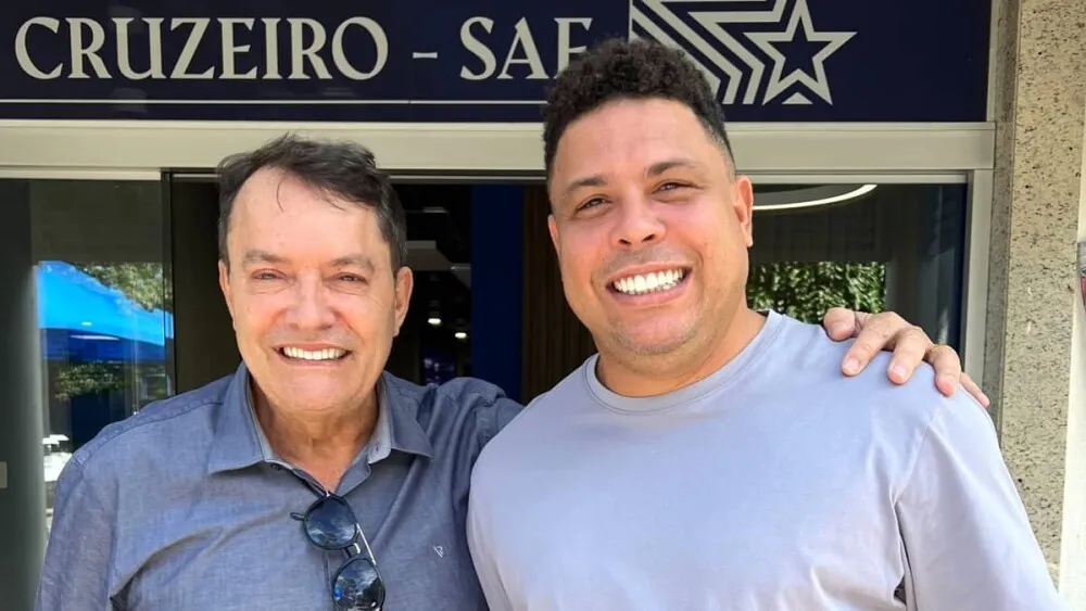 Ronaldo vai assinar a venda da SAF do Cruzeiro nesta segunda-feira