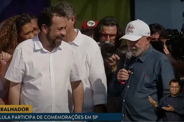 Lula endossa Boulos em evento do Dia do Trabalhador, desencadeando polêmica eleitoral e ações judiciais