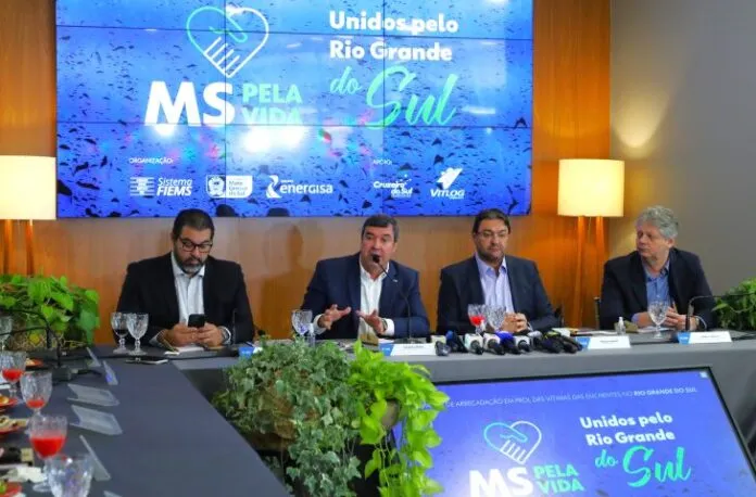 Solidariedade em ação: Escolas e forças de segurança de MS se unem para arrecadar ajuda às vítimas das enchentes no RS