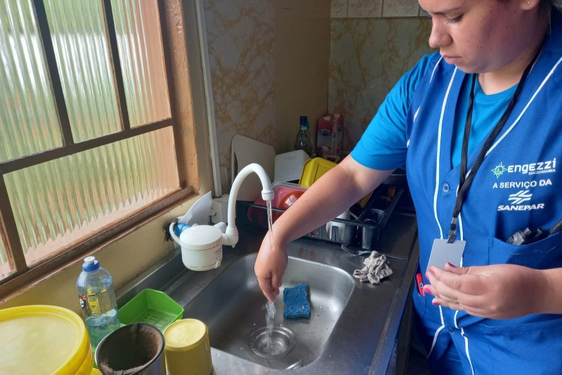 Sanepar inicia vistoria de 35 mil ligações de esgoto em Ponta Grossa