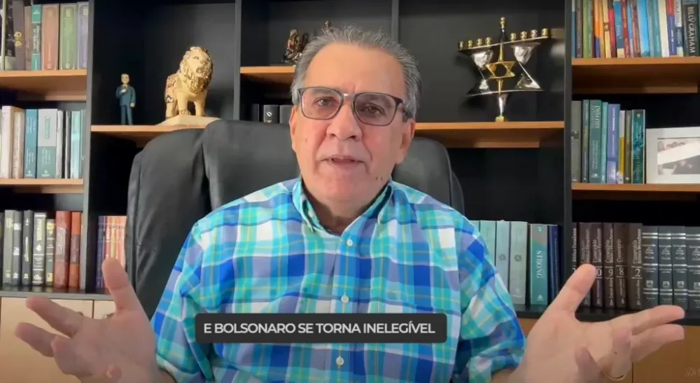 Silas Malafaia critica inelegibilidade de Bolsonaro e destaca contraste com liberdade de Lula e Dirceu