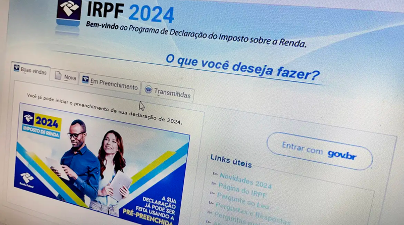 Receita Federal retoma recebimento de declarações do Imposto de Renda 2024