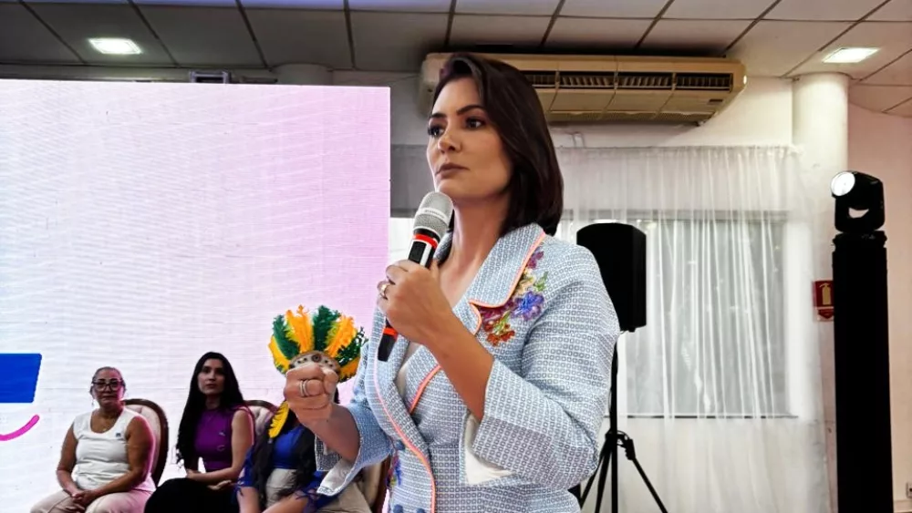  Michelle Bolsonaro: "Jair Bolsonaro será o nosso próximo presidente"