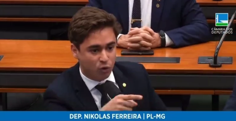 Bate-boca no Conselho de Ética: Nikolas Ferreira confronta Janones em sessão sobre suspeita de rachadinha