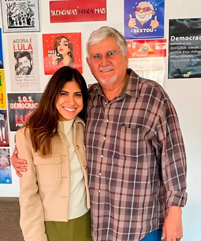 Zeca do PT aceita convite para ser vice de Camila Jara na disputa pela Prefeitura de Campo Grande